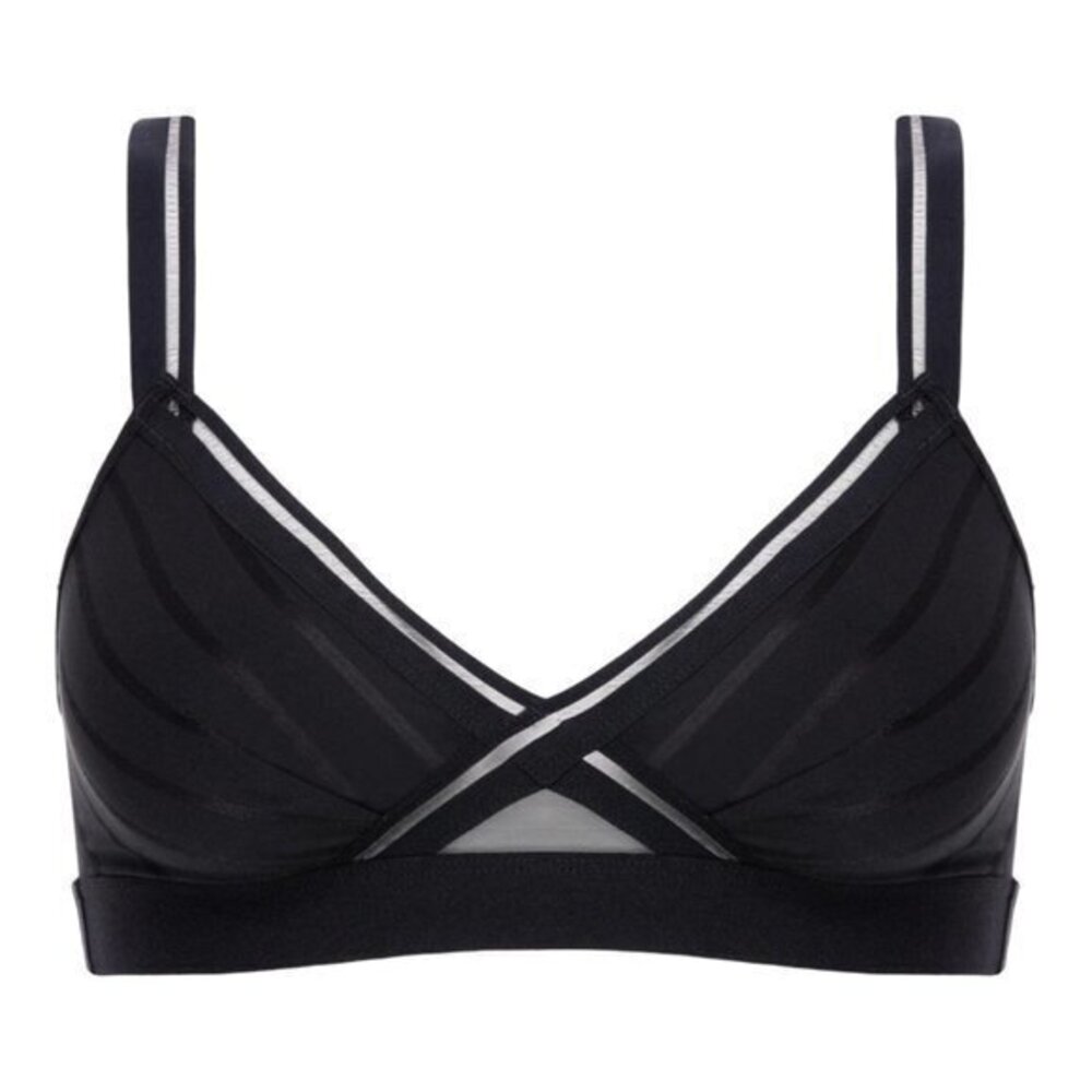 Women's Graphic Bralette Passionata by Chantelle Size Med=34 NWT #0423
